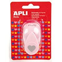APLI Kids 13068 - Perforadora para papel figura corazÃ³n- 16 mm